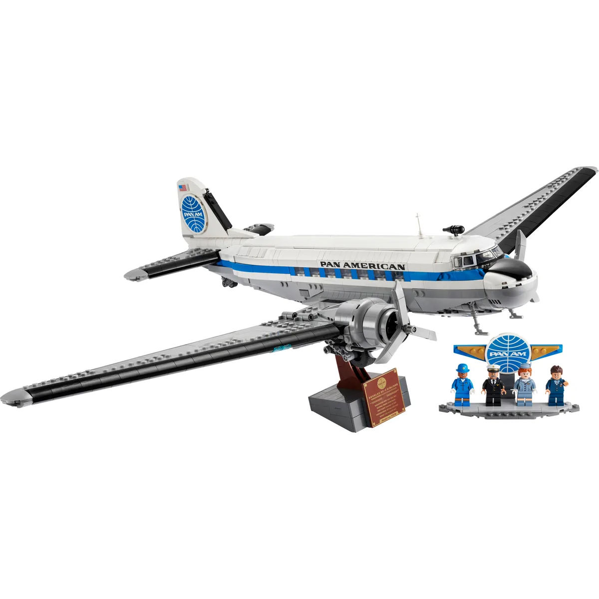 Douglas DC-3 PAN AM Airliner — set 11378