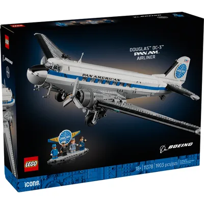 Douglas DC-3 PAN AM Airliner — box